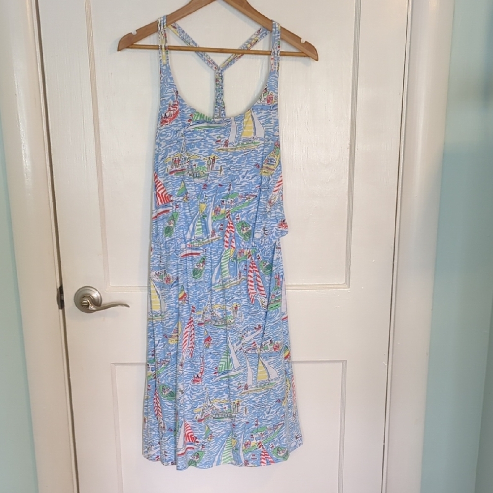Lilly Pulitzer Nautical Print Dress